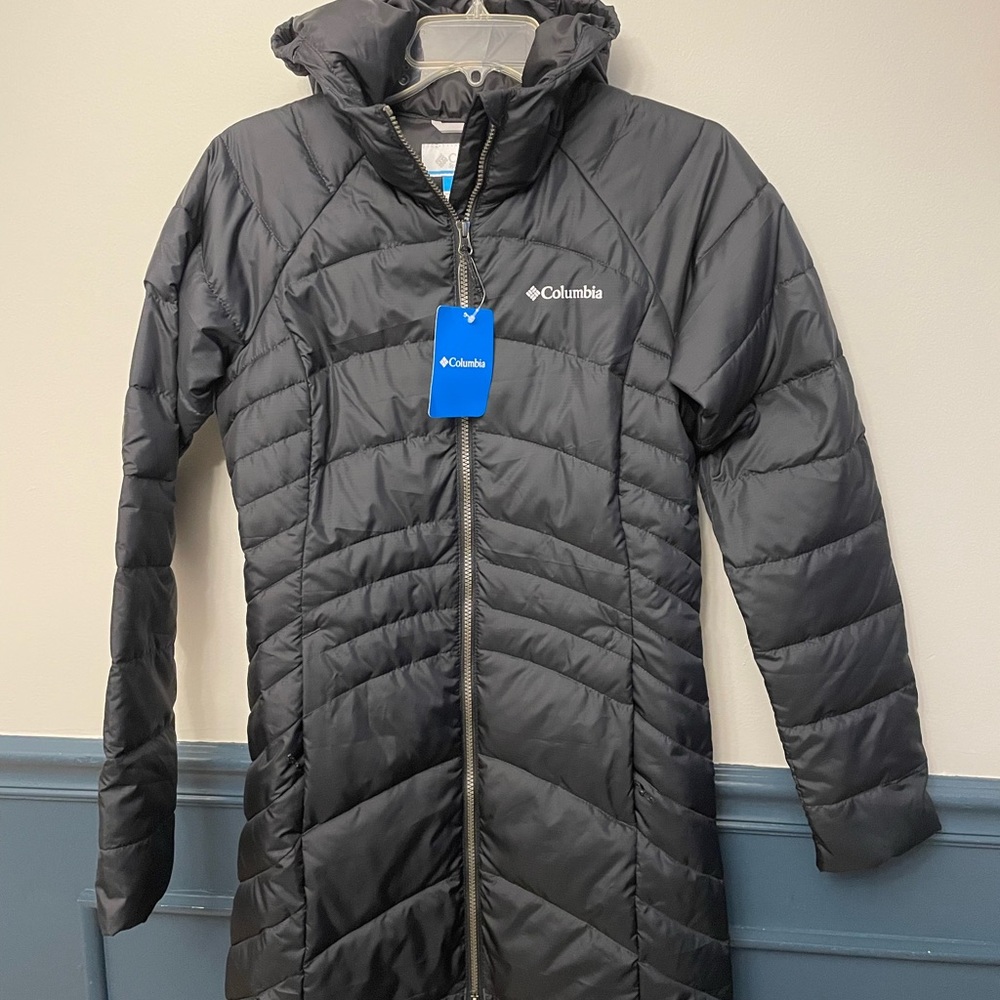 NWT Columbia Karis Gaie Long jacket XS Black